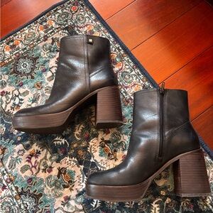 Lucky Brand Chunky Platform Boots